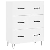 Il design senza tempo incontra lo spazio di archiviazione: il mobile alto in bianco brillante si adatta perfettamente al corridoio, alla camera da letto o al soggiorno grazie al suo aspetto neutro. Tre ampi cassetti offrono ordine per sciarpe, chiavi, articoli da ufficio o cosmetici, così il ripiano rimane sempre in ordine.