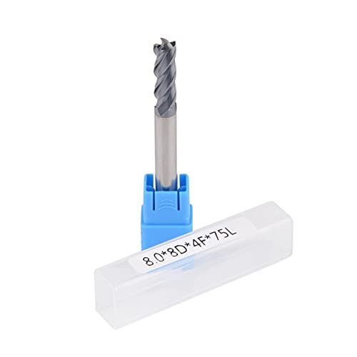 Fraises 4 cannelures 8mm pour stopper la casse d'outil sur commande numérique