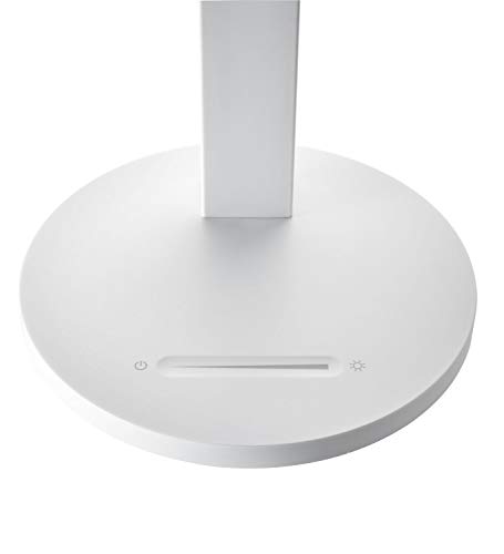 Lampe LED de bureau Alco Albert 961-10 blanche plastique 15W variable