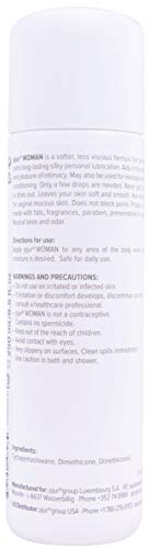 pjur Woman Silicone Based Personal Lubricant Specially Formulated for Women Female Skin Formula | 8.5 fl oz/250 ml