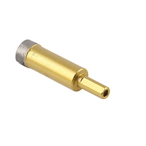 Aumotop Herramienta de Sierra Perforadora de Diamante para Vidrio Mármol Cerámico - Apertura Limpia, sin Sacudidas - Taladro para Orificios Montaje Grifos en Encimeras Piedra 6 Mm a 50 Mm (20mm)