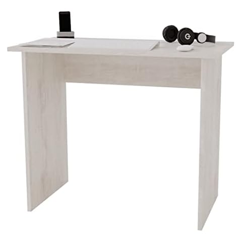 AKKE Schreibtisch Klein Computertisch Schminktisch Tisch ins Jugendzimmer Kinderzimmer Möbel für Kinder Laptoptisch Kinderschreibtisch Desk Bürotisch PC-Tisch 90x73x50 cm Kiefer Cover