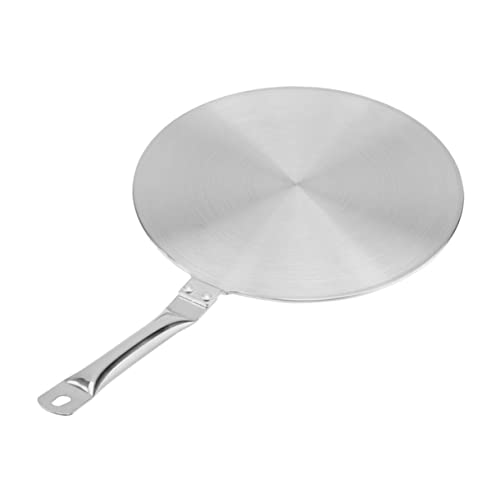 Gatuida 1 pieza Placa Guía Térmica de Inducción Inoxidable Disco Convertidor de Calor para Cocinas Eléctricas Gas