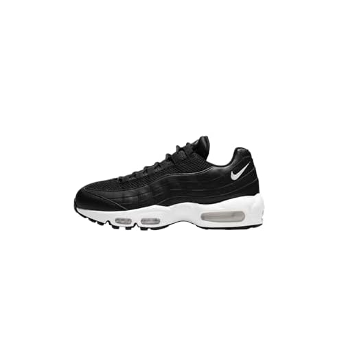 Nike Femme Air Max 95 Sneaker, Black/White-Black, 36.5 EU