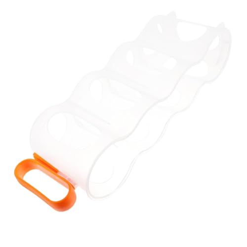 PRETYZOOM Fridge Can Dispenser Organizer Transparent Beverage Holder for Refrigerator Storage Capacity Drink Organizer Versatile Can Dispenser for Beer and Soda Stackable Design for