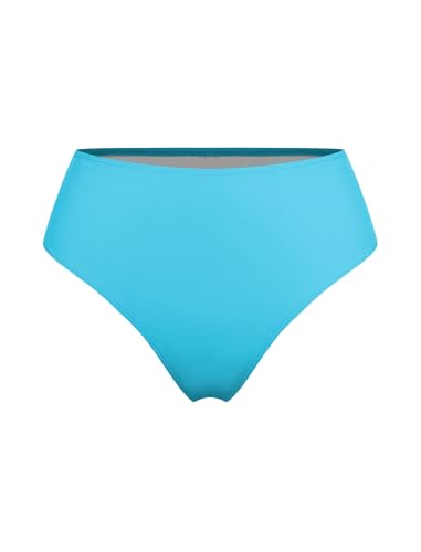 Image of ZAFUL Womens Tankini Swimsuits V Neck Push Up Swim Top Color Block Tummy Control High Waisted Bathing Suits Swim Bottom