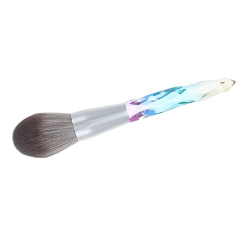 FOMIYES Unique Makeup Brush Acrylic Foundation Brush Ice Ridge Design for Face Makeup Accessories Kit
