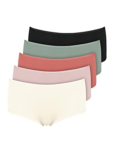 Nur Die 5er Pack Hipster Slip Mehrfarbig aus Baumwolle Stretch Unterwäsche...