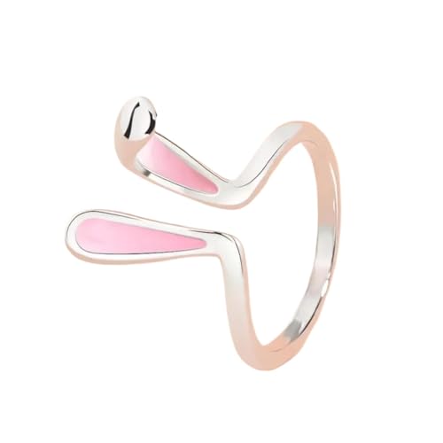 Anneaux ring jewellery bague coeur ouverture réglable mixte tendance
