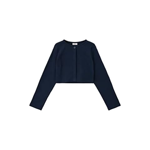 s.Oliver Junior Girl's Bolero, Langarm, Blue, 92/98 Cover