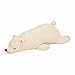 Produktbild Nemu Nemu Animals 6209032 Plüschtier, Eisbär Shiro, Kuscheltier, extra weich und kuschelig, Stofftier, Designed in Japan, Kuschelkissen, Größe L, 51 cm