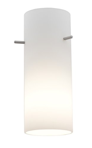 Cylinder - Pendant Glass Shade - Opal Glass Finish