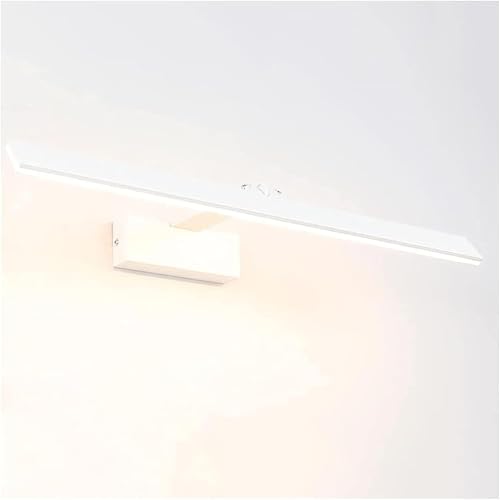 Mirror light led et applique salle de bain orientable 180 aluminium blanc