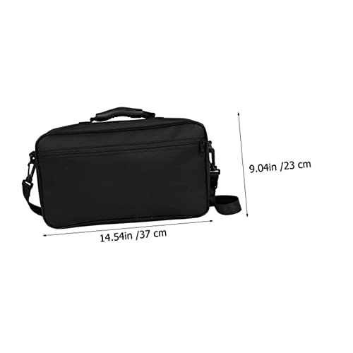 Toyvian Box Musical Instrument Storage Bag Oboe Supply Oboe Gigbag Music Instrument Cases& Bags Clarinet Reed Black Backpacks Instrument Storage Pouch Handbag Shockproof Oxford Cloth