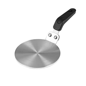 Induction Hob Converter Plate, Grourarty Induction Adapter Plate for Moka Pot, Hot Heat Diffuser Plate for Coffee, for Espresso Maker 13cm Induction Hob Converter Plate Grourarty Induction Adapter Plate for Moka Pot Hot Heat Diffuser Plate for Coffee for Espresso Maker 13cm
