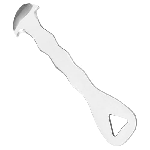 OSALADI Sbucciatore D’Arancia in Acciaio Inox 5,1” Manico Antiscivolo, Utensile per Sbucciare Agrumi Come Arance, Limoni e Pompelmi, Pelapatate Manuale per Cucina Domestica e