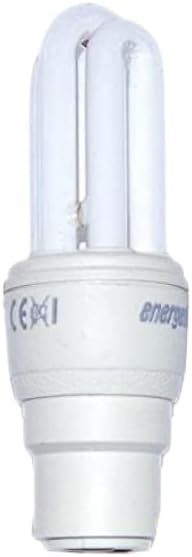 Energetic® Mini Small Energy Saving Light Lamp Bulb Bayonet Pin BC Cap B22 7w 35w Warm White - Mini Low Energy Lamps, 10 Years, Warm White 240v A Rated [Energy Class A] (4) [Energy Class A]