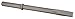 Westward, 4MHD4, Flat Chisel, 1.250 In., 14 In.