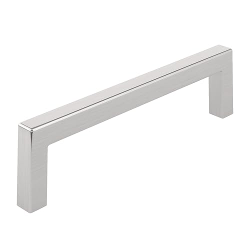 Image of Richelieu Lambton 5 1 /16-inch (128 mm) Brushed Nickel Cabinet Pull Handle