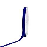 Creative Ideas Solid 3/8-Inch Grosgrain Ribbon, 50-Yard, Royal Blue