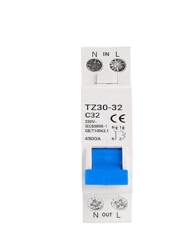 Disjoncteur DPN 10A TZ30-32 à coupure automatique contre les surcharges