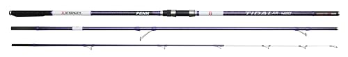 Canne surfcasting Penn Tidal XR à puissance de lancer extrême et anneaux Lowrider