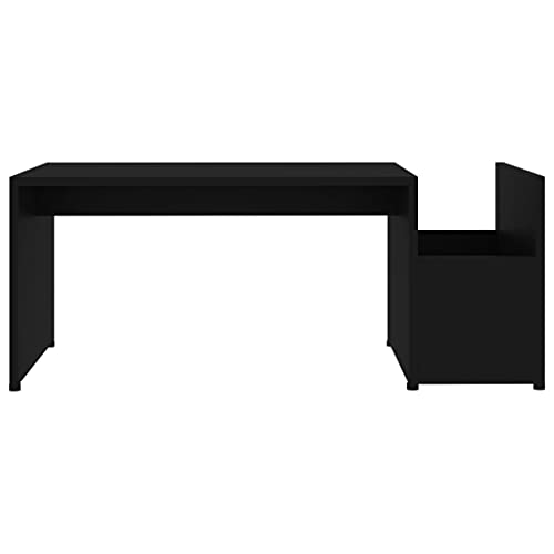 Table de salon moderne noire en bois pour désencombrer votre pièce - 6