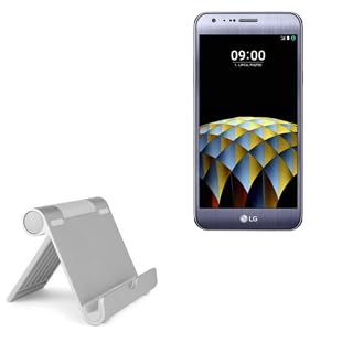 BoxWave Stand and Mount Compatible with LG X Cam - VersaView Aluminum Stand, Portable, Multi Angle Viewing Sturdy