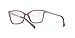 Michael Kors MK4058 Caracas Prescription Eyewear Frames, Burgundy Crystal/Demo Lens, 54 mm