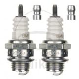 NGK Spark Plug Set BPM6A 2963-134.63.52 - Set 2 Piece -