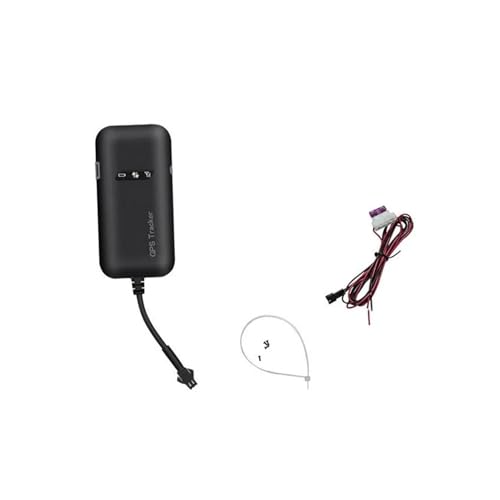 New for GT02A Electric Car Motorcycle Tracker Locator Positioner GPS/GSM Tracking System 9-36V DC(Black)