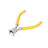 KOCKSHION ミニペンチ ジュエリーペンチ エンドカッター 滑り止めハンドル 耐久性スチール製 手作りジュエリー用 ワイヤーカット作業 電子通信向け精密工具