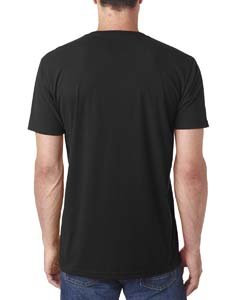 Next Level Mens Sueded V - Black - L - (Style # 6440 - Original Label)2