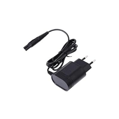 2-Prong Shavers Charger Plug Power Adapter,Compatible For PHILIPS,HQ8505/6070/6075/6090 Shaving Machine 15V Charging Cable Power Supply