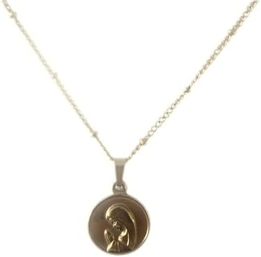 Virgin Girl Necklace Stainless Steel Bead Chain Perfect Gift for ...