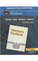 Language and sentence skills practice: support for warriner's han…