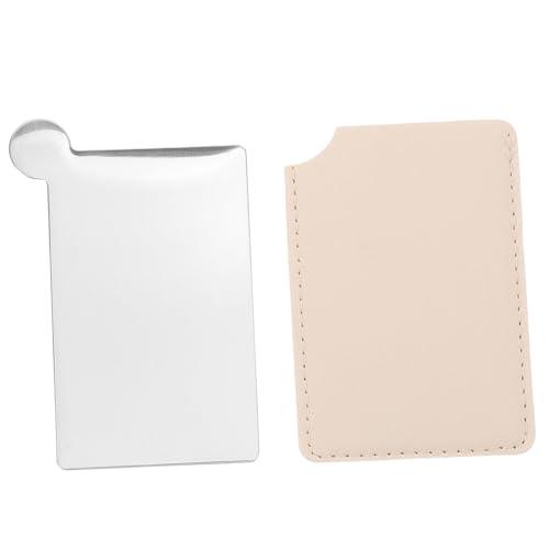 TOPPERFUN Paleta de Maquillaje Inoxidable Mini 1 Mezcladora Herramienta para Cosméticos Portátil