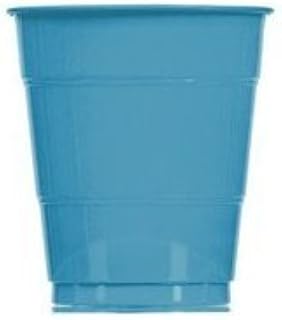 Ocean Blue 12oz Plastic Cups 20ct