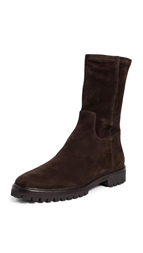Loeffler Randall Women's Danny Lug Sole Boots 35mm, Tmoro, 10.5 Medium US