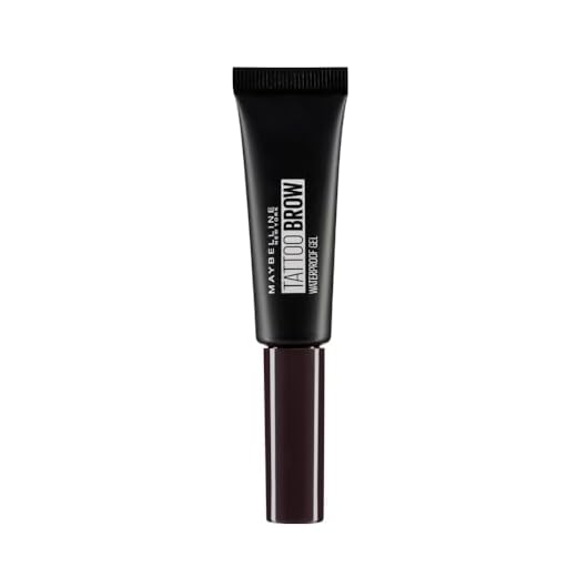 Maybelline Tattoo Brow Waterproof Gel, 08 Black