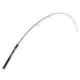 Aurora Fishing Gear Laker Pro X Ice Fishing Rod - Heavy Spinning Rod for Lake Trout - 42'' Carbon Blank, Medium-Fast Action (42')