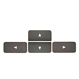 WWGTMC 4Pcs Replacement Up, Down, Left, Right Arrow Keycap Key with Scissor Clip Hinge for MacBook Pro/Max M2 M3 M4 A2779 A2780 A2918 A2992 A2991 A3185 A3186 A3401 A3112 A3403,MacBook Air A3113 A3240