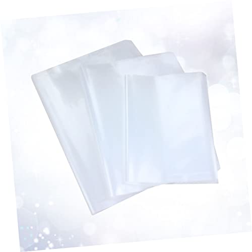 Ciieeo 30Pcs Slipcase Capa De Plástico Transparente Luva De Plástico De Exercício Contra Desgaste Ca