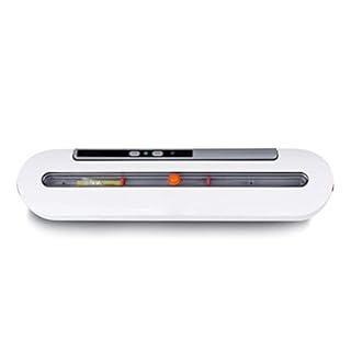 Confezionatrice per alimenti sottovuoto per uso domestico con sacchetti da 10 pezzi 220V 110V Miglior sigillatrice per alimenti sottovuoto commerciale automatica Mini (Colore : Bianco, Voltaggio : 2