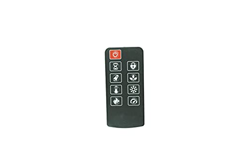 Remote Control for Homestar TV-160173-FP-LWS & flamelux Ember Electric Firebox Indoor Fireplace