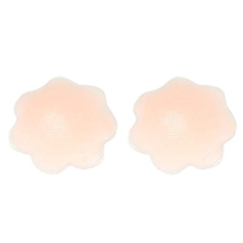 Amosfun – 2 pares de capas de silicone reutilizáveis para mamilos de seio e pétalas adesivas para mu