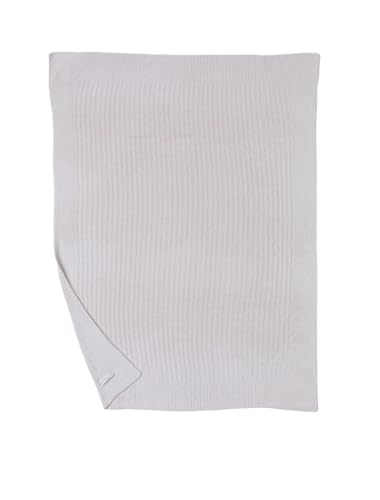 Image of Barefoot Dreams CozyChic Lite Ribbed Blanket, Almond 30 inchx40 inch