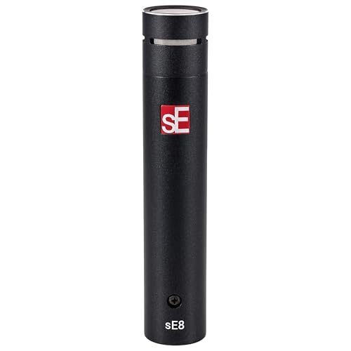 Image of sE Electronics sE8 XLR Small Diaphragm Condenser Microphone - In-House Handcrafted Professional Instrument Microphone for Drums & Guitar in Studio or on Stage - Music Recording Mic with Balanced Sound
