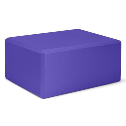 Yoga Block, Large Yoga Block 9x6x4 Inches, Sturdy Yoga Foam Block...