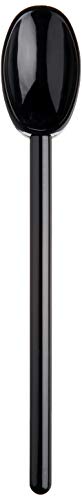 Image of Mercer Culinary Hell's Tools Hi-Heat Mixing Spoon, 12 Inch, Black